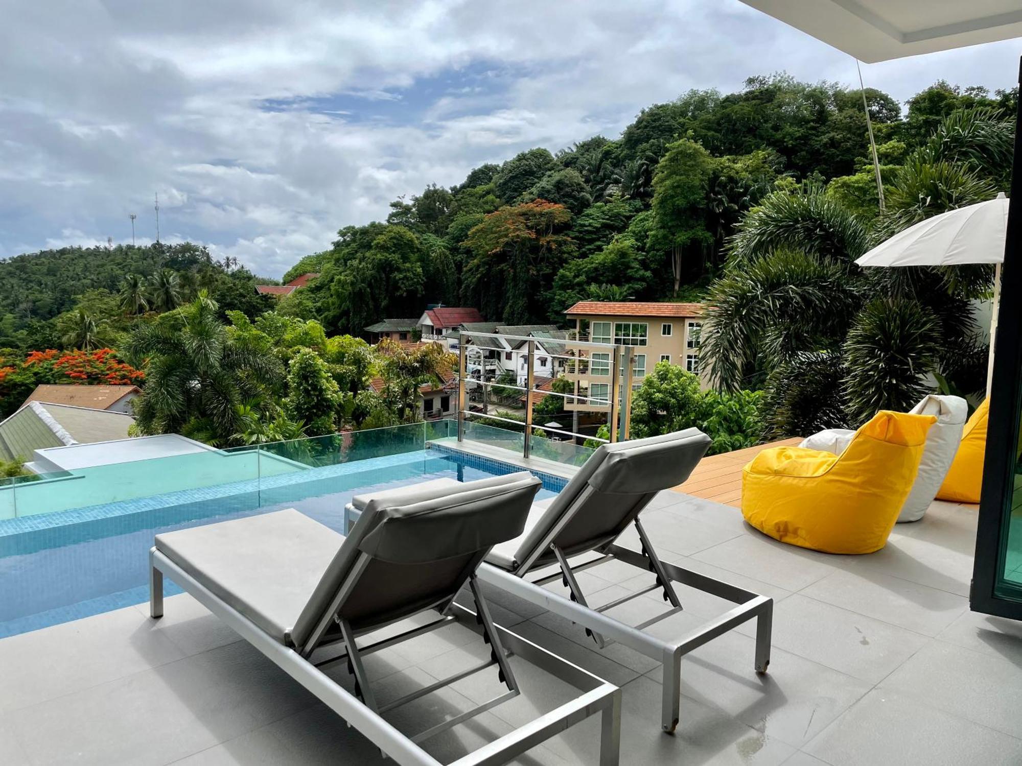 Baan Saint-Tropez Seaview Villas Kata Beach Praia de Kata Exterior foto