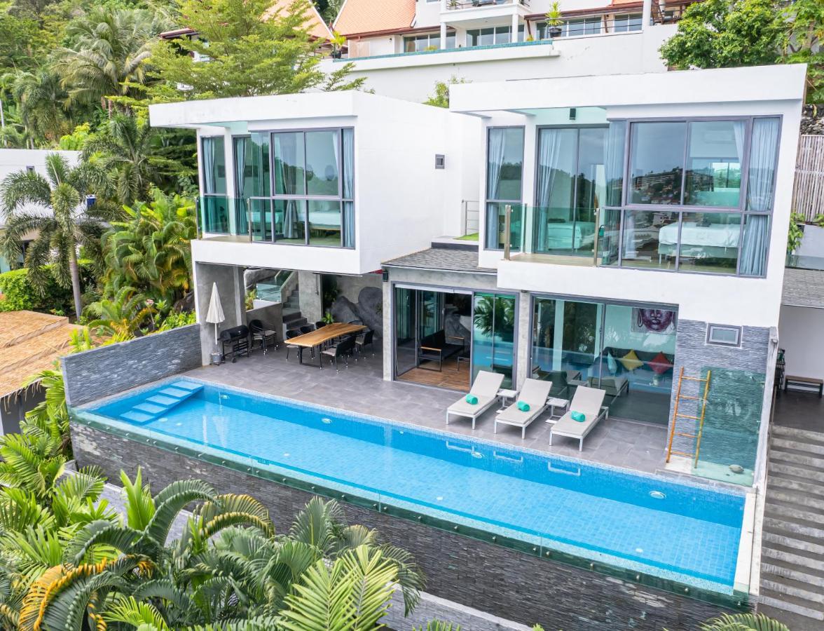 Baan Saint-Tropez Seaview Villas Kata Beach Praia de Kata Exterior foto