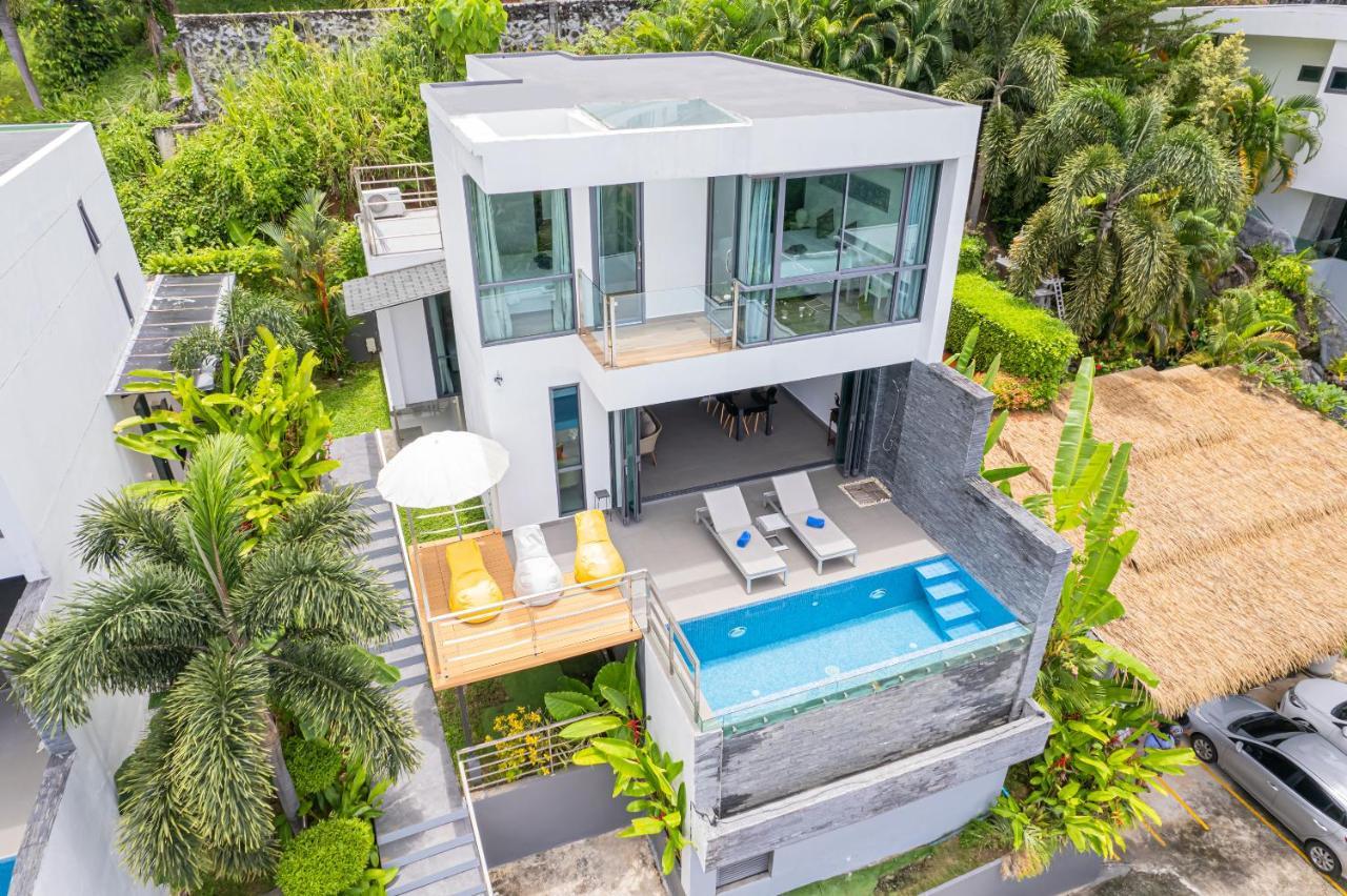 Baan Saint-Tropez Seaview Villas Kata Beach Praia de Kata Exterior foto