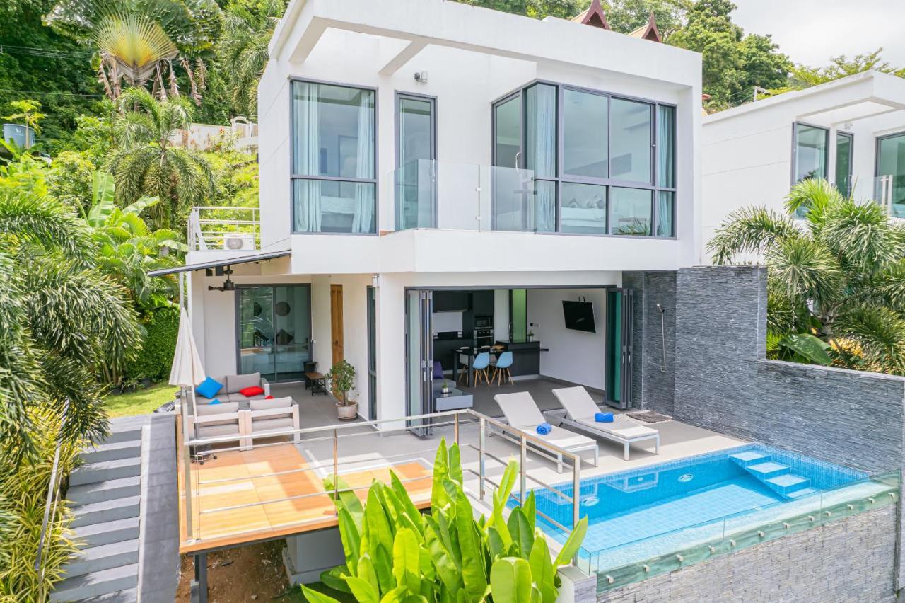 Baan Saint-Tropez Seaview Villas Kata Beach Praia de Kata Exterior foto